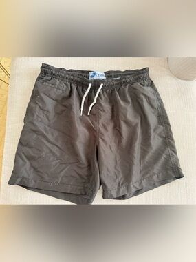 Trunks Surf & Swim Black mesh lined Swim Shorts Medium